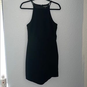 Black mini dress